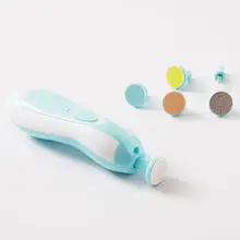 Электрический детский триммер для ногтей Детские Ножницы Уход за ногтями для младенцев безопасный клипер для ногтей Резак Маникюрный триммер для детей младенцев