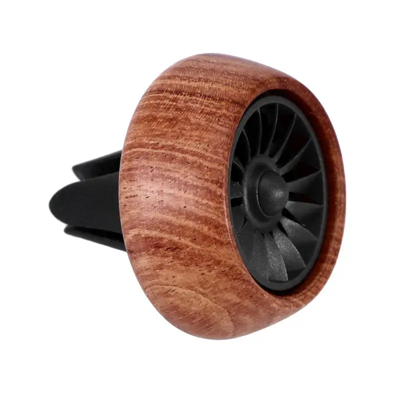 

VORCOOL Fan Shape Car Propellar Aromatherapy Diffuser Wooden Air Purifier Air Freshener Vent Clip-on Air Force 3