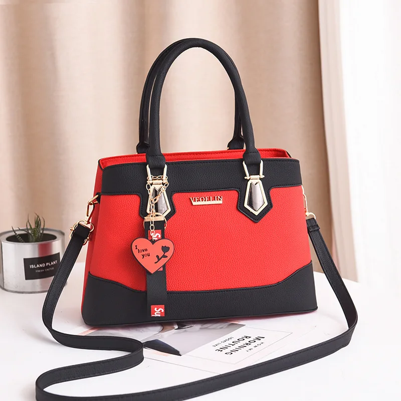 

2019 Handbag Capacity Mom Shoulder Bag Luxury Leather Handbags Women Crossbody Bags For Designer Bolsas Clutch Sac A Tasche Vs