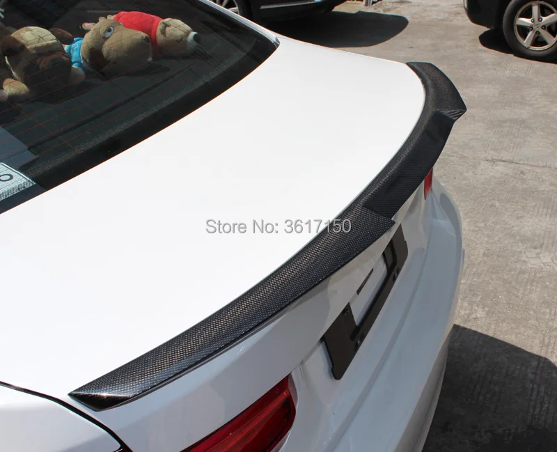 

Carbon Fiber Trunk Spoiler Fit For The 3 Series F30 F35 F80 Rear Wing Of The M4 Style 2012-2017