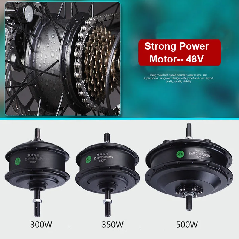 Best V 350 W / 500 W / 8 / 12.5ah Lithium Battery Of The Electric Bicycle, Folding Electric Bike Mtb Mountain Bike Bicycle (type E) 2