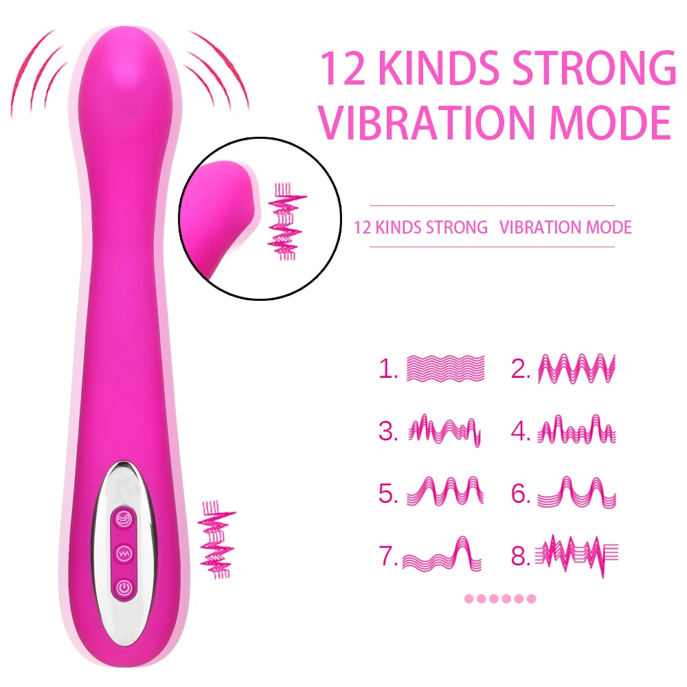 VATINE Dildo Vibrator Unique G-spot Design 12 Speed Climax Massager Clitoris Stimulator Sex Toys For Women Female Masturbator
