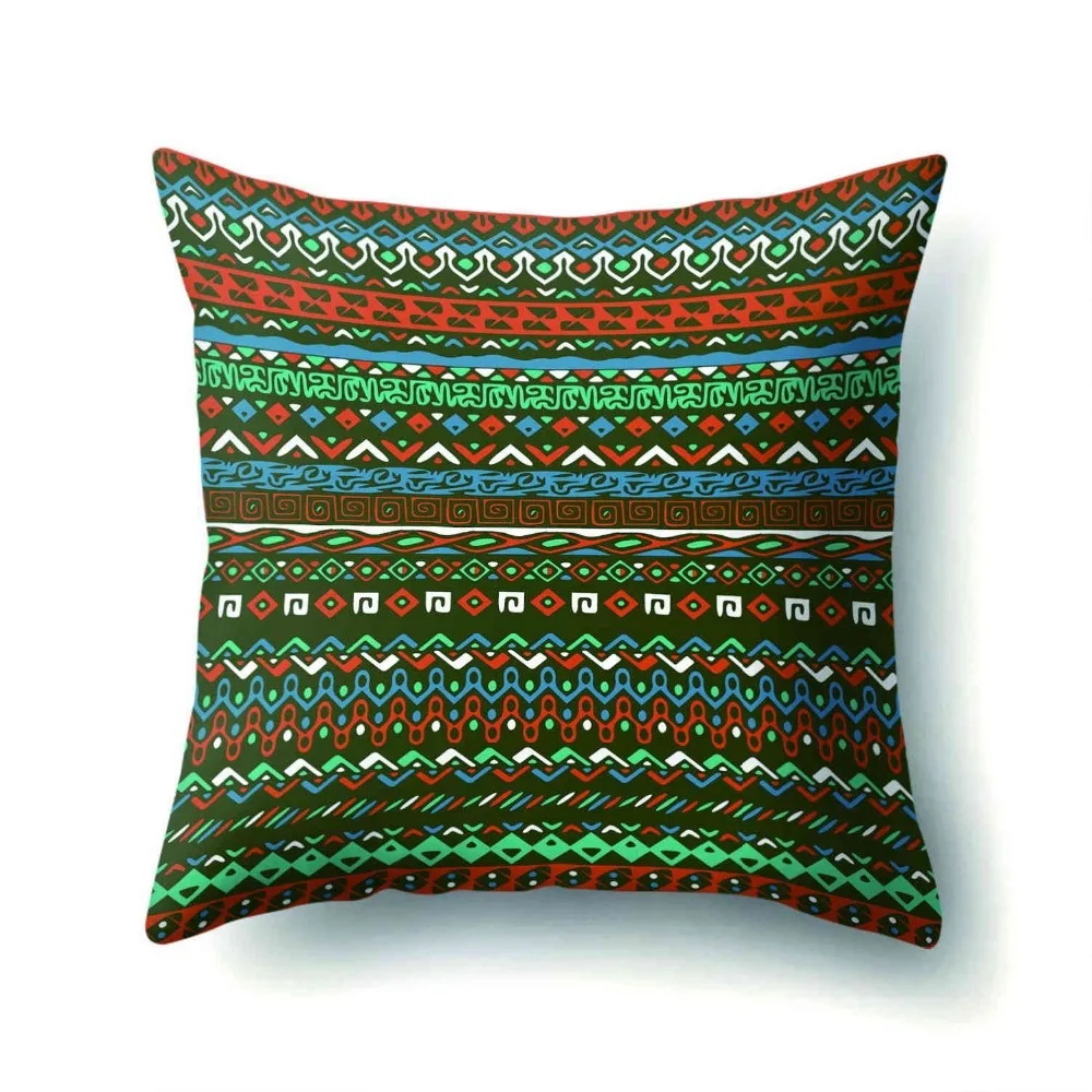 

Bohemia Decorative Cushion Boho Throw Pillows Case Ethnic Geometric Cushion House Decor Pillowcase for sofa