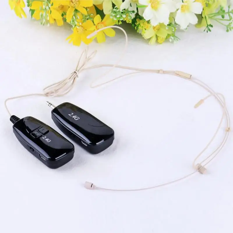 2 4G 40m микро USB микрофон беспроводной динамик передача бинауральные наушники
