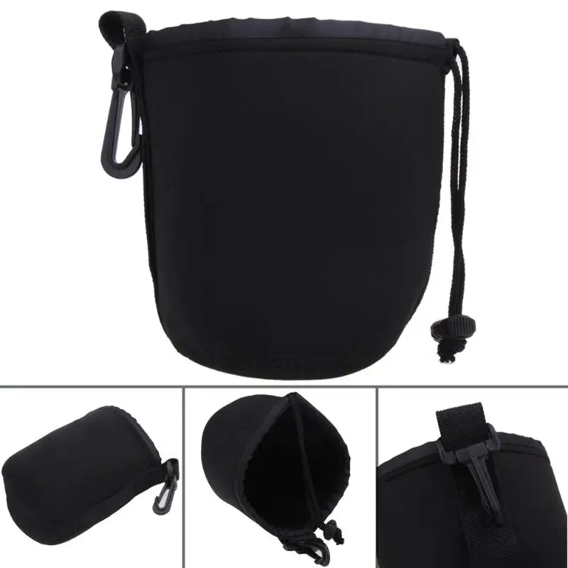 

150*135mm Universal Matin Neoprene Waterproof Soft Video Camera Lens Pouch Bag Case For Canon Nikon Sony Camera Bags & Cases