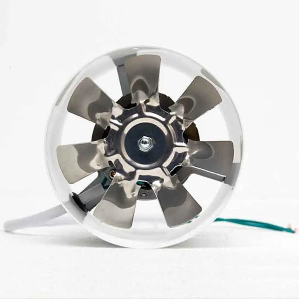 220V Duct Booster Vent Fan Metal Inline Ducting Fan Exhaust Ventilation Duct Fan Accessories 100mm