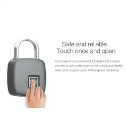 Smart отпечатков пальцев замок IP65 Водонепроницаемый Anti-Theft 10 отпечатков пальцев замок для чемодана Шкаф ящика двери шкафа рюкзак Ca