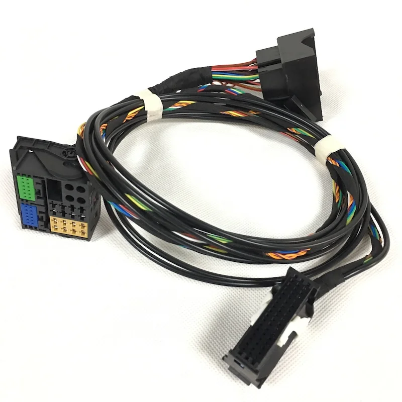 Проводка BODENLA 9W2 9W7 жгут проводов Bluetooth для VW Golf MK6 Passat B6 Tiguan Jetta MK5 RCD510 RNS510