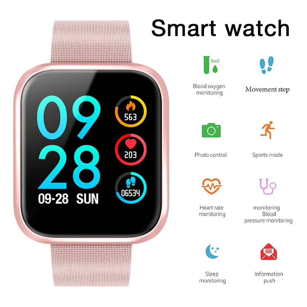 

For P70 Hot Smart Watch Fitness Tracker Heart Rate Blood Pressure Monitor Waterproof High Quality Pedometer Bracelet