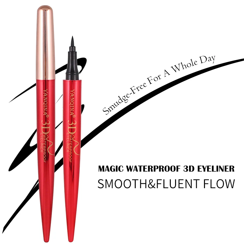 

Eyes Makeup Eyeliner Pencil Waterproof Sharpen Cool Liquid Eye Liner Professional Eyeliners Pen Big Eye Maquiagem Cosmetics Tool