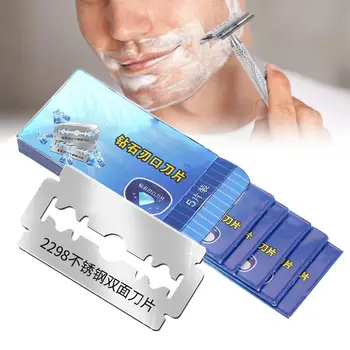 

5pcs Face Shaving Blades Manual Classic Double Edge Razor Blade for Men