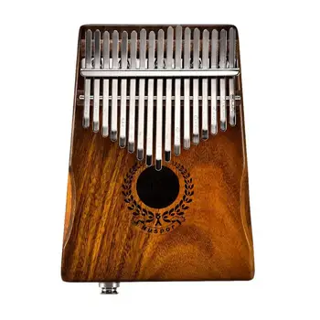 

17 Key Kalimba African Solid Pine Mahogany Thumb Finger Piano Sanza Mbira Calimba Play with Guitar Wood Musical Instruments
