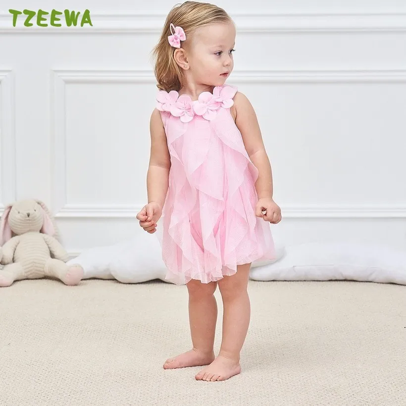 

2018 Summer Cotton Baby Infant Dresses Newborn Baby Girl Dress Lace Baby Clothes Princess Baby Dress Toddler clothes