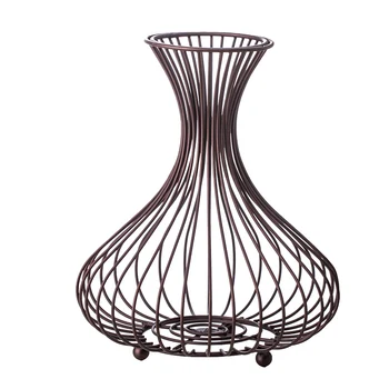 

Nordic Wine Stopper Storage Basket Container Home Bar Decor Cage Rack Resin Crafts Home Accessories