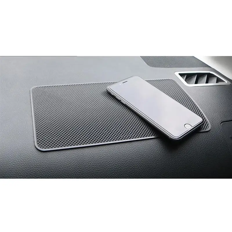 

27x15cm Black Car Skidproof Pad Non Slip Mat For MP3 MP4 IPad Phone Holder Car Dashboard Holder Anti Slip Organizer Car Styling