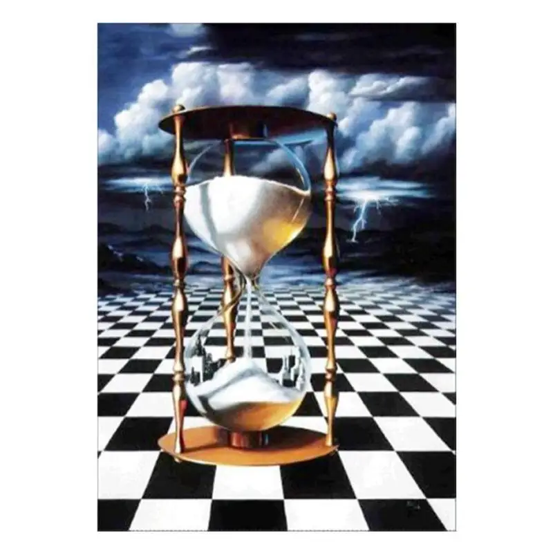 Картина с песочными часами
