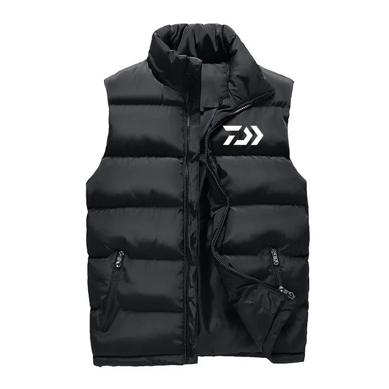 

Outdoor Fishing Clothing Fishing Vest Winter Clothes Jacket Thermal Sleeveless Vest Sports Cycling Fishing To Keep Warm