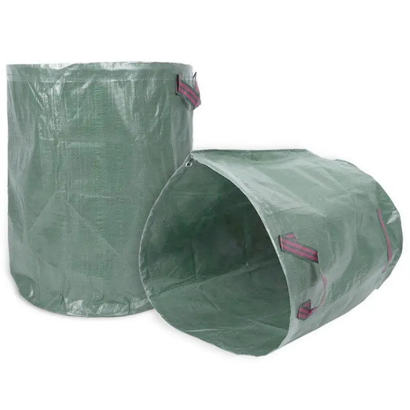 

Garden Waste Bag, 2 pcs 270 Litre Large Garden Waste Bag Garden Refuse Rubbish Sack Bin with Double Stitched Handle Recycling