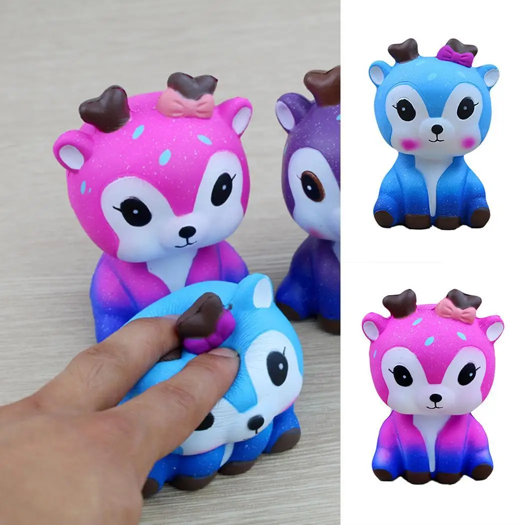 Cute Kawaii jumbo squishy Galaxy Deer panda slow rising Squeeze fun kids children boys girls Squishy Squeeze antistress Toy Gift Cute Kawaii jumbo squishy Galaxy Deer panda slow rising Squeeze fun kids children boys girls Squishy Squeeze antistress Toy Gift