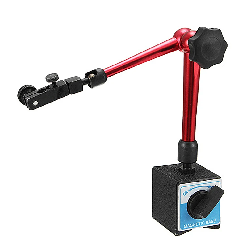 

Arm Digital Dial Test Indicator Flexible Holder Tool Base Adjustable Indicator Lever Dial Magnetic Base Stand