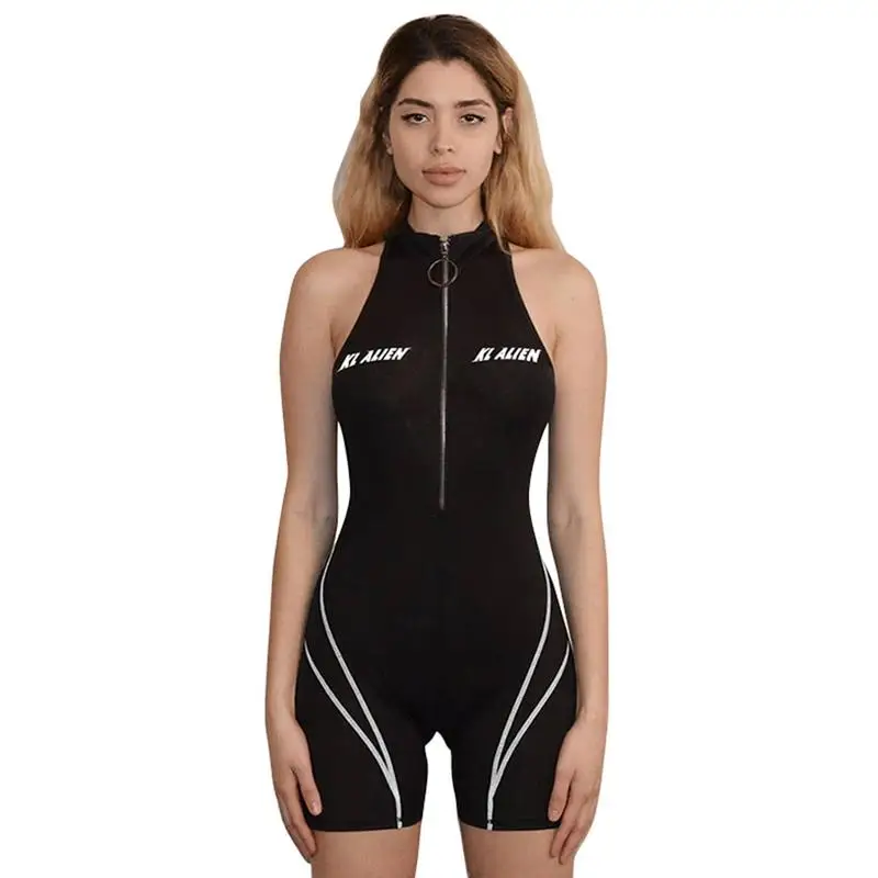 

Women's Sportswear Comfortable And Breathable Yoga Set One Piece Sleeveless Jumpsuit For Fitness Running Exercise Casual New