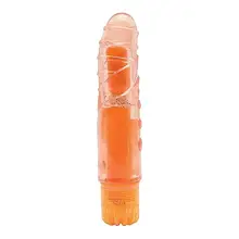 Climax Gems-Orange Appeal Consolator Dildo Vibrator