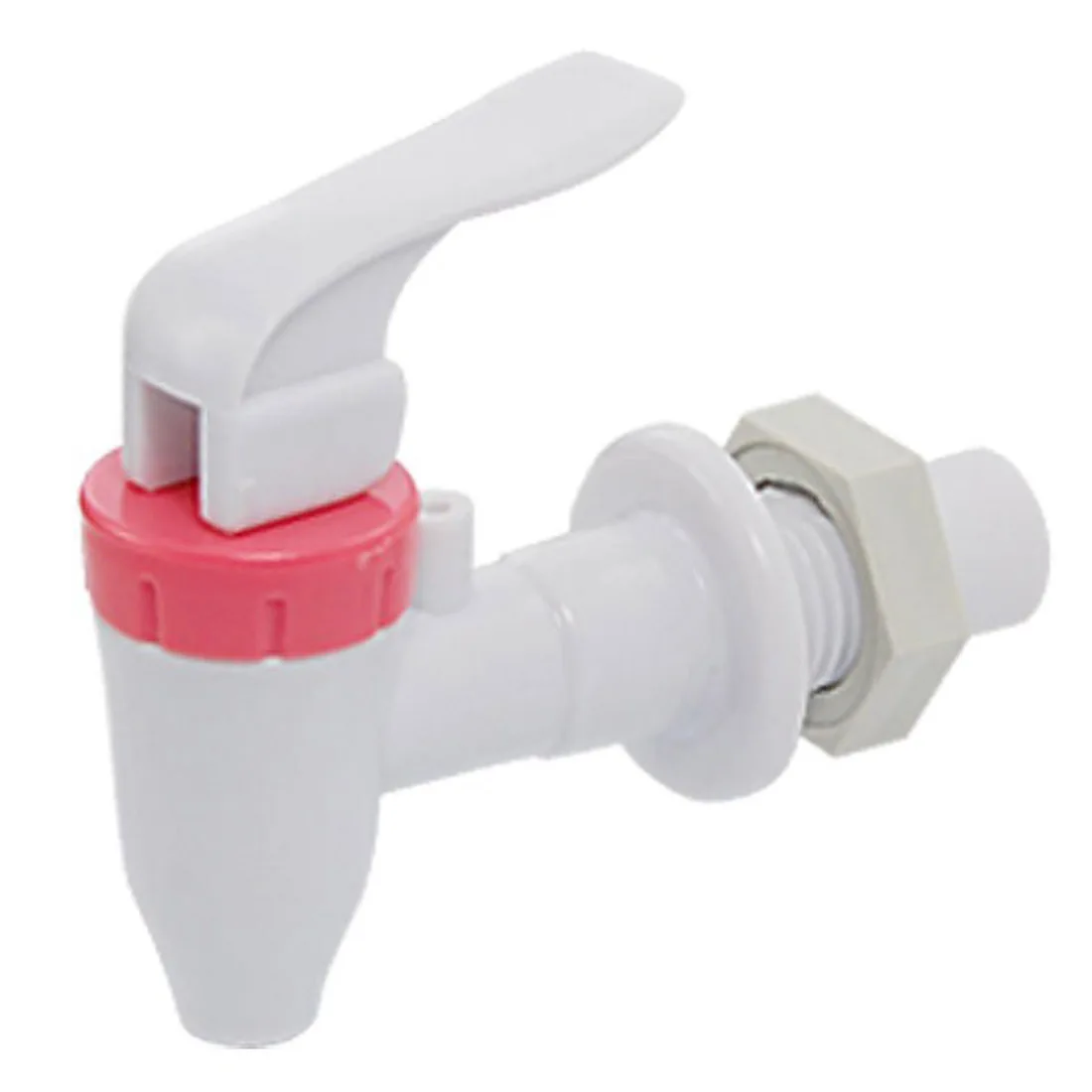 Dispenser Faucet Spare Part Faucet Plastic Tap Drain Tap Dispenser White Pink