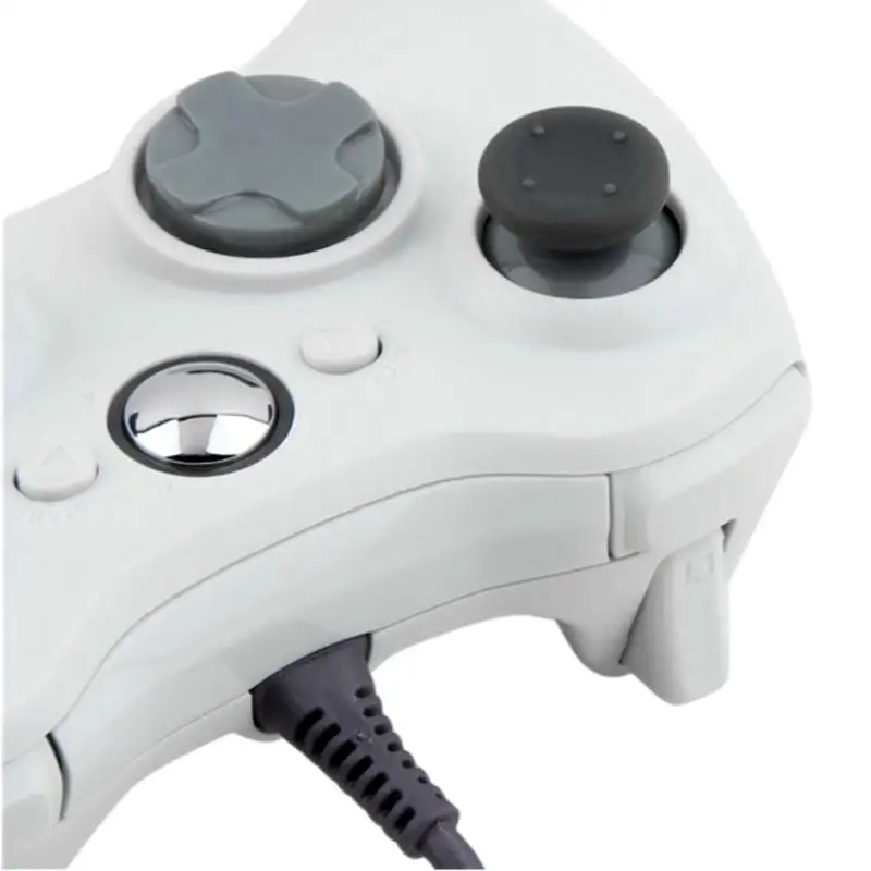 Лидер продаж по всему миру проводной USB геймпад белый контроллер для Microsoft Xbox и Slim