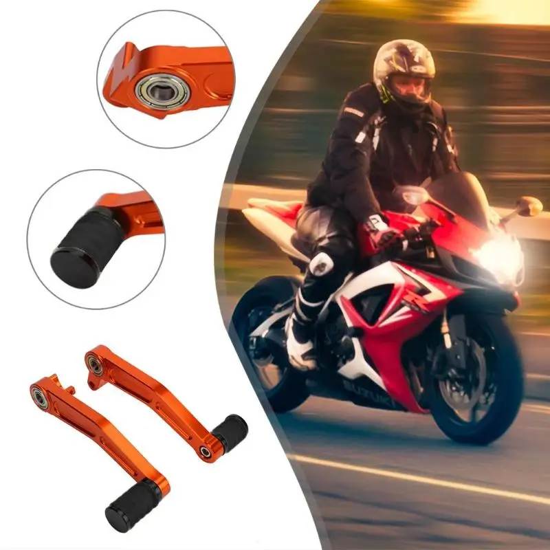 2 piezas soporte de pie de motocicleta embrague de freno palanca de Pedal palanca de cambio para KTM DUKE 200-990 motocicleta los frenos 2 piezas soporte de pie de motocicleta embrague de freno palanca de Pedal palanca de cambio para KTM DUKE 200-990 motocicleta los frenos