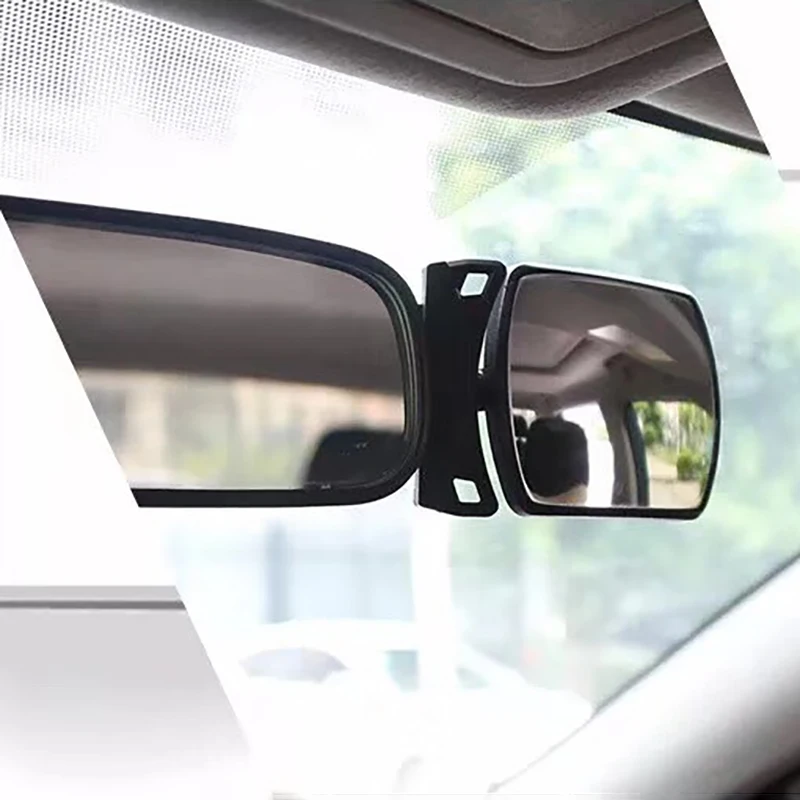 Самоклеящееся вращающееся автомобильное авто заднее сиденье зеркало заднего вида безопасности автомобиля интерьерные аксессуары для детей