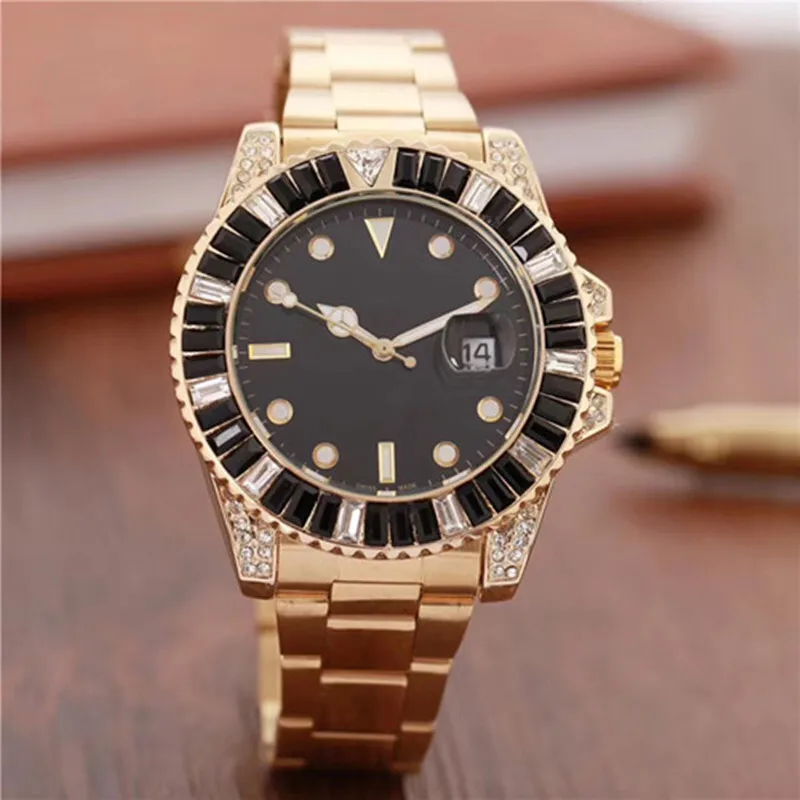 

Reloj Hombre Dropshipping 2019 Designer New Mens Watches Top Brand Luxury Bracelet Full Diamond Watch Men Gold Wristwatch Clock