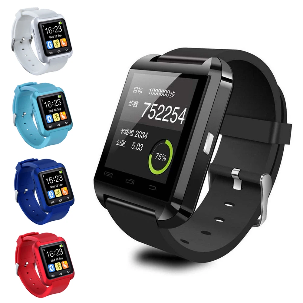 Bluetooth Smart Watch Aosmart U8 Smartwatch для смартфонов на базе Android темно-синий) | Электроника