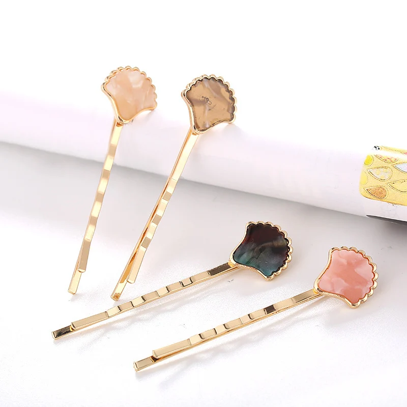 

Sale Small shell Acetate Women Hairpin For Women Bang clip Shellfish Girls Hair Clips Hair Accessories