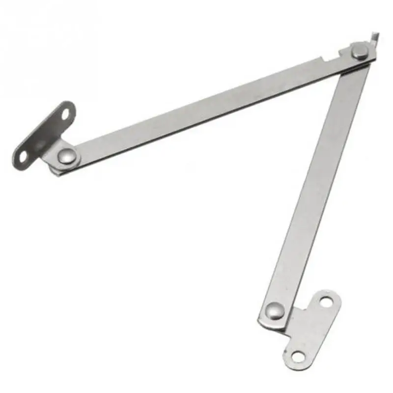 

2pcs 235*10mm Cabinet Stays Lid Folding Flap Lift Up Down Guide Slots Folding Door Stays For Kitchen Cupboard Door Tools