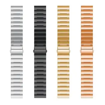 

46mm Adjustable Stainless Steel Wristband Watch Strap For Samsung Galaxy Watch For Garmin Vivomove For AMAZFIT 2/2S watch