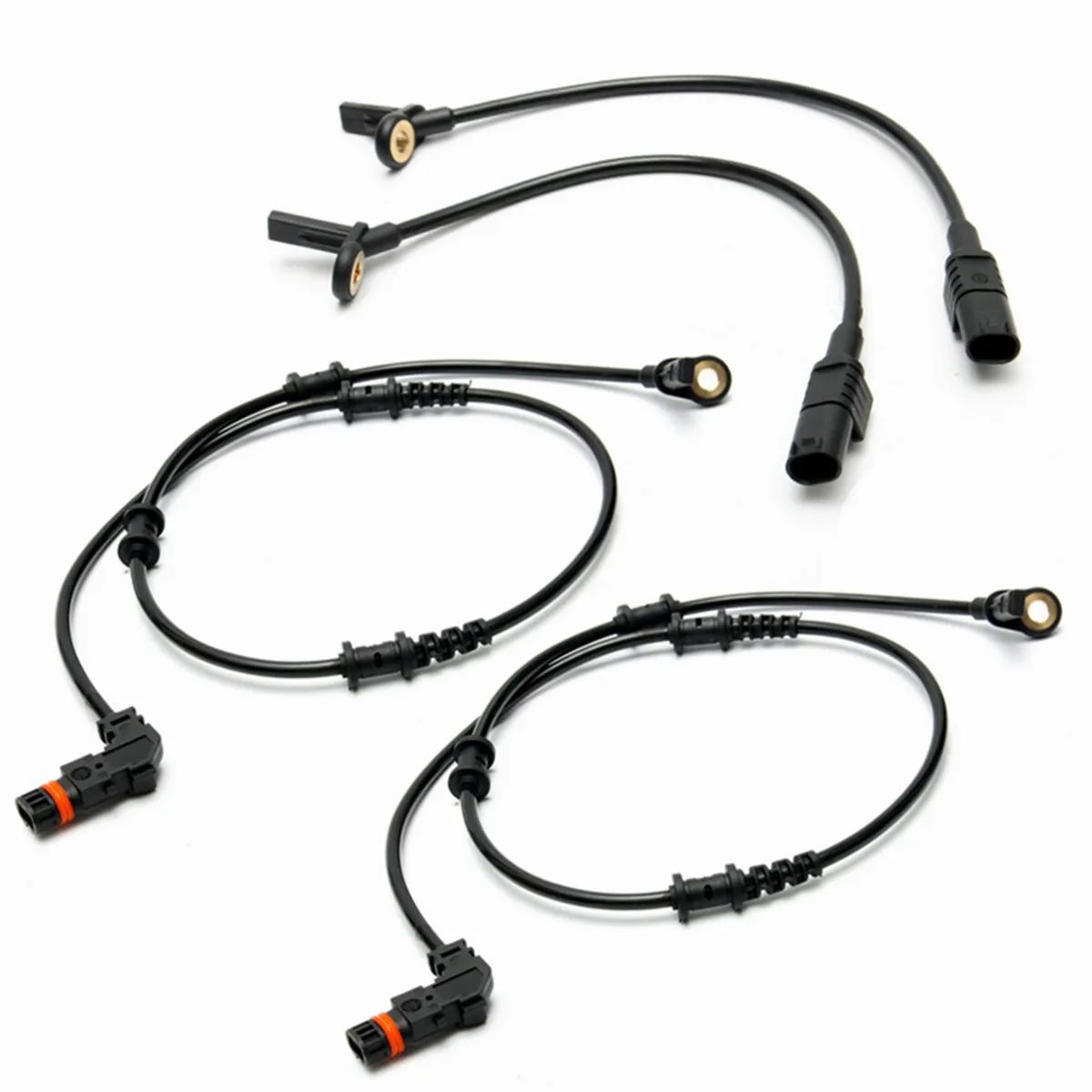 Set Of 4 Front Rear ABS Wheel Speed Sensor For Mercedes For Benz W164