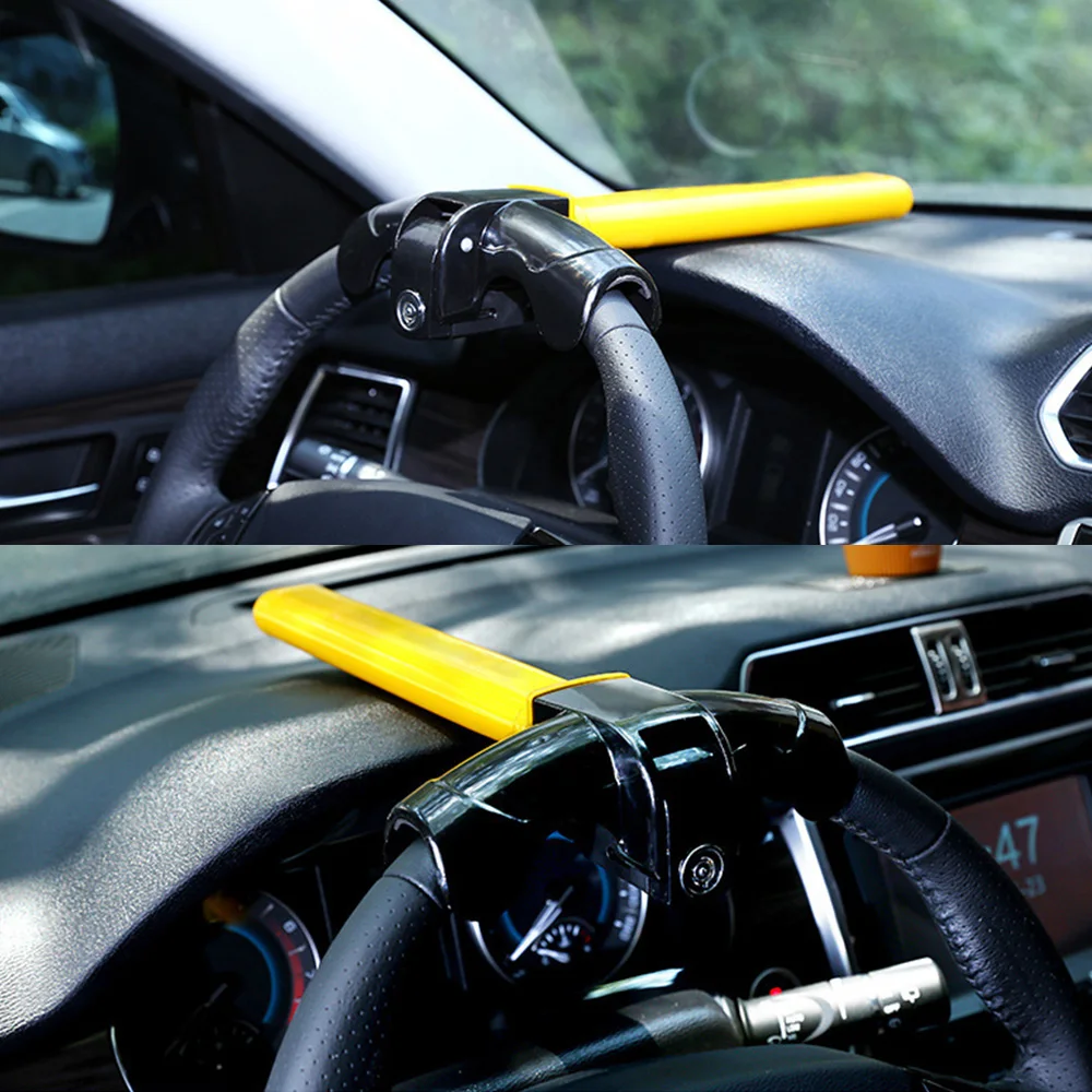 

Anti-Theft Car Steering Wheel Lock Safety Guarding for Auto Car SUV Car Styling