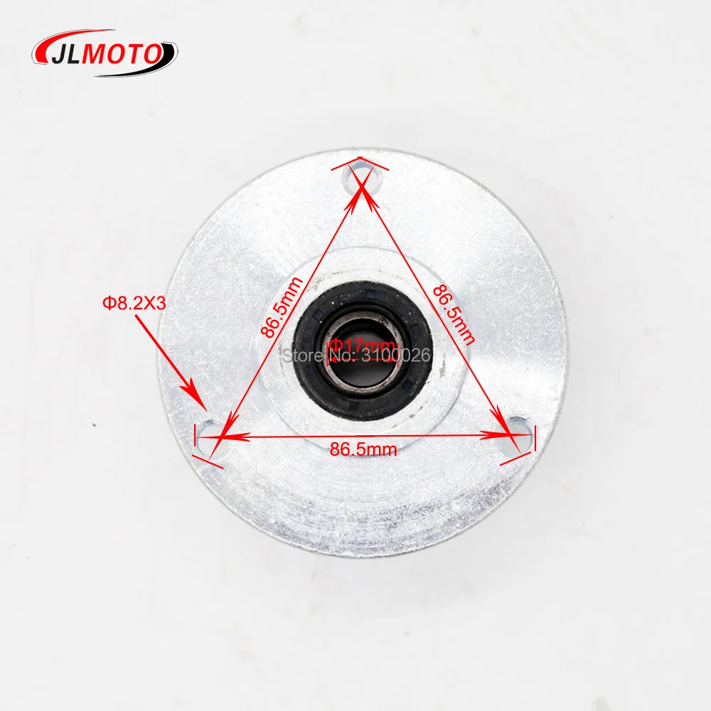 1 пара 5 дюймов шпиндель на колесах с ступицей подходит для DIY Китай 110cc 168 200F