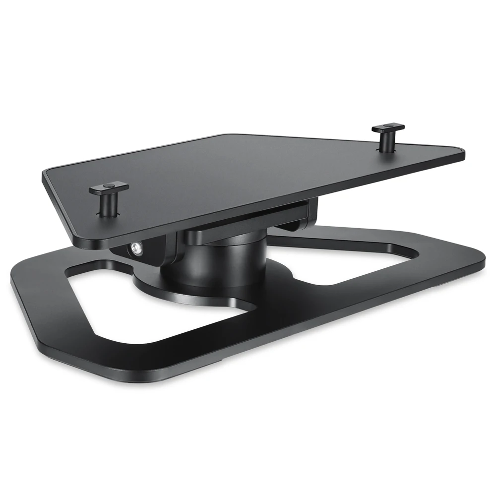 

Speaker Stand For Amazon Echo Show 2nd Generation Aluminum Bracket Smart Speaker Horizontal 360 Rotation With Precise Bearing