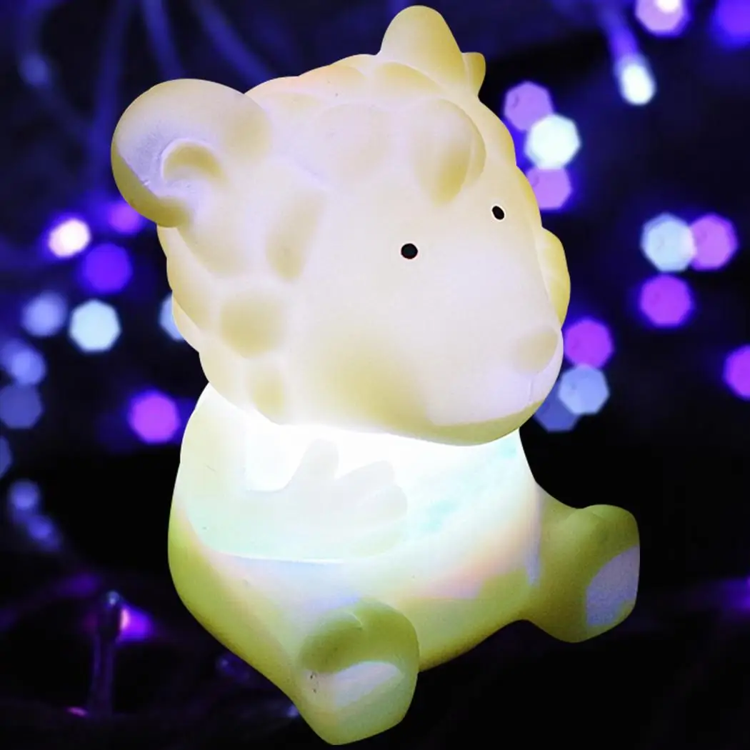 Прекрасный овец форме светодио дный Night Light Главная Вечерние Декор лампы Малыш
