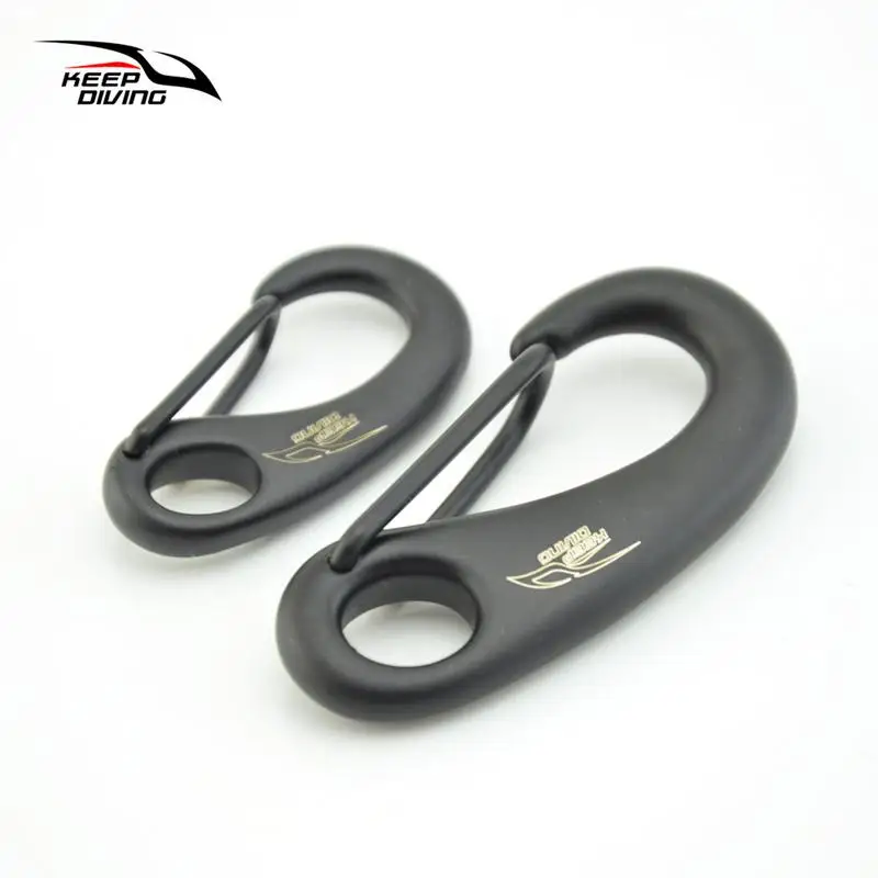 

Scuba Diving 50mm 70mm 316 Stainless Steel Egg Shape Quick Link Carabiner Snap Hook Buckle Metal Clip Egg Buckle