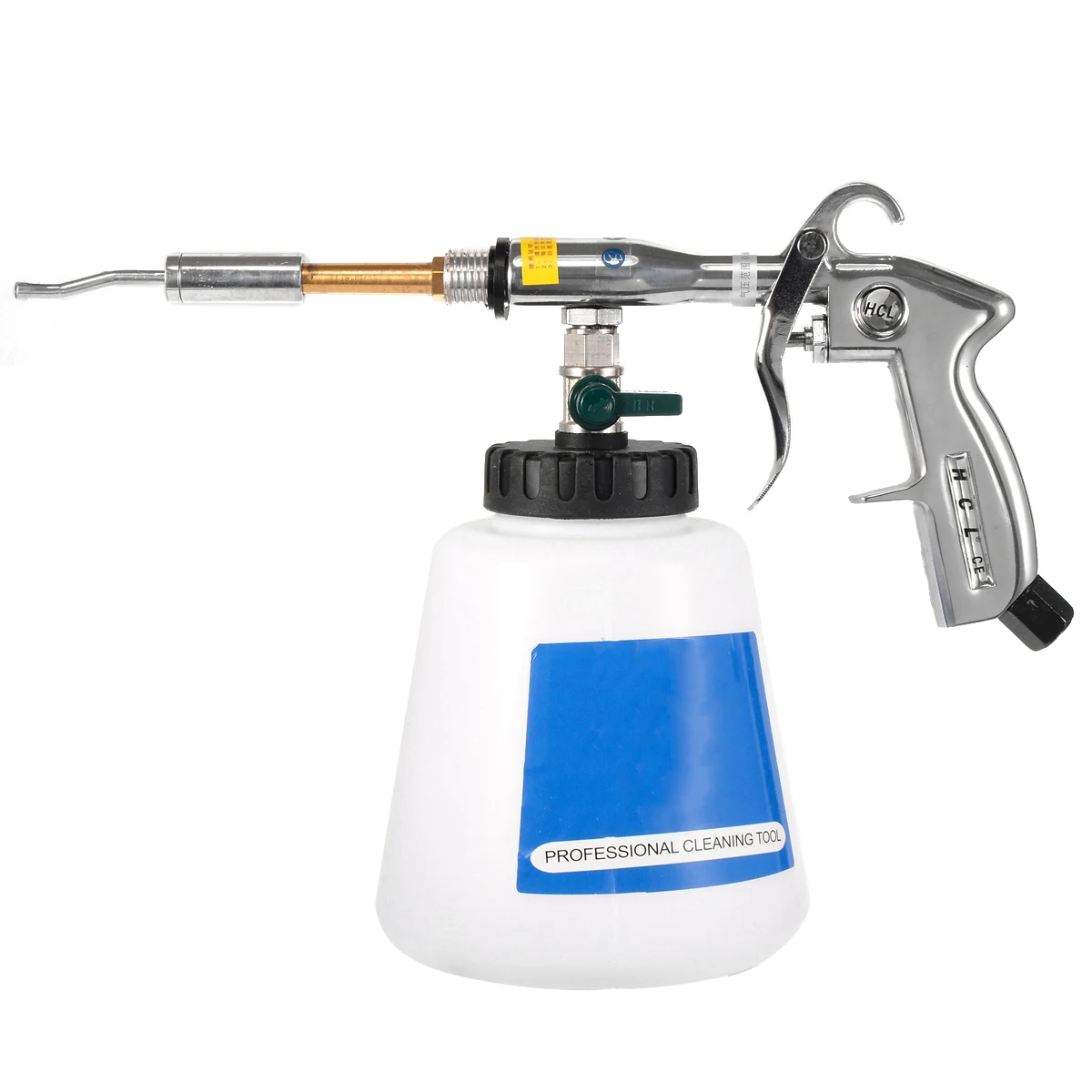 Manual Automobile Washer Foam Gun Black Z 020 Car Interior Cleaning Tool Set Tornado High