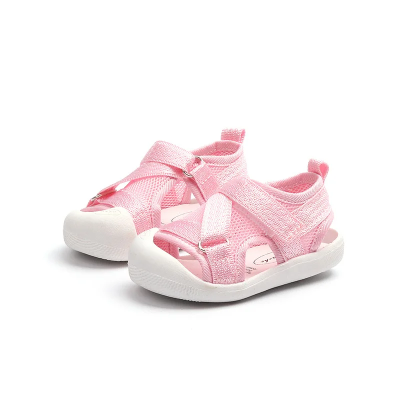 

2019 Summer New Net Cloth Baby Sandals 0-3-year-old Toddlers Summer Shoes Boys and Girls Sports Sandals