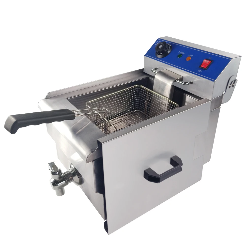 

Commercial Use Deep Fryer Multifunctional Oil Fat Frying Machine Thickenal Frying Machine For Chicken Hotel Electric Fryer