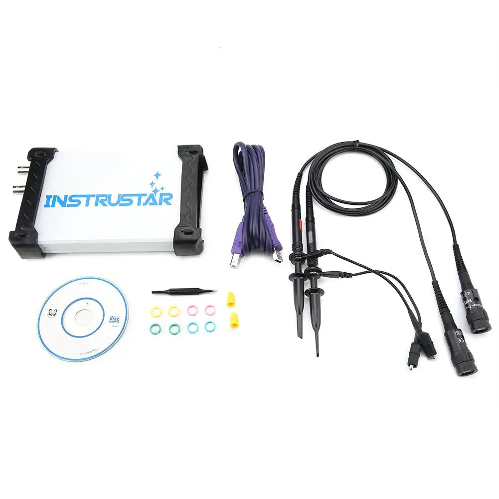 

INSTRUSTAR ISDS210A USB 2CH 40MHz 100MSa/s Dual Channel Digital Virtual Oscilloscope tool
