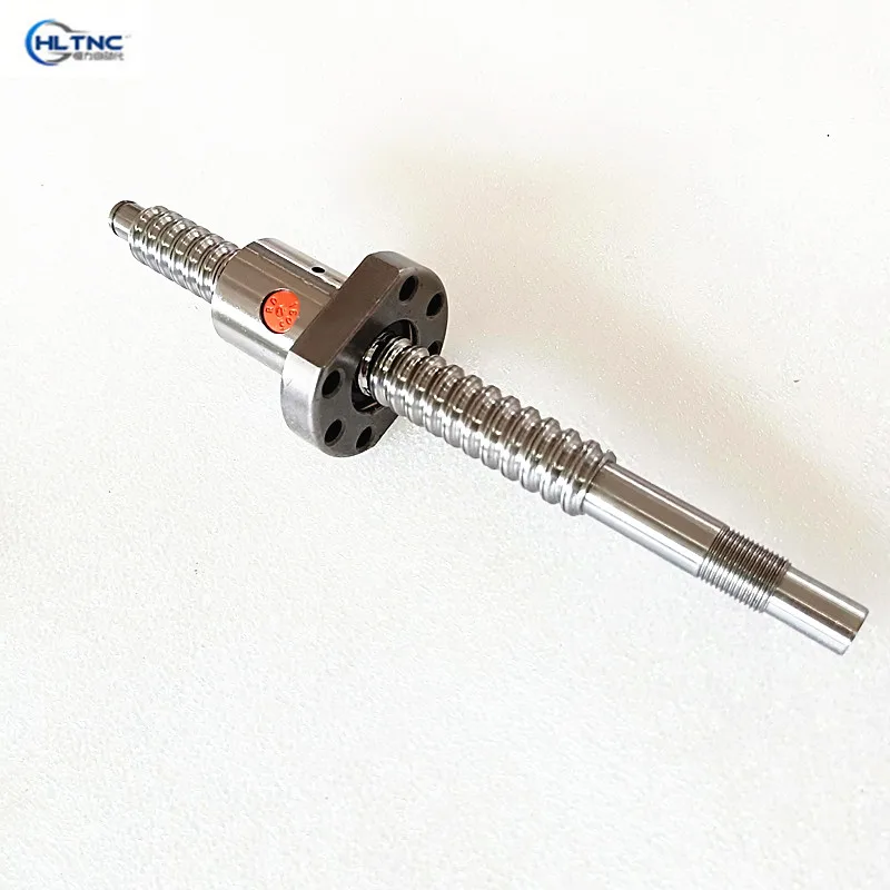 

25mm linear rolled 2505 lead ballscrew ballnut set 1 pc SFU2505 ball screw end machined L 1600mm + 1 pcs single ball nut for CNC