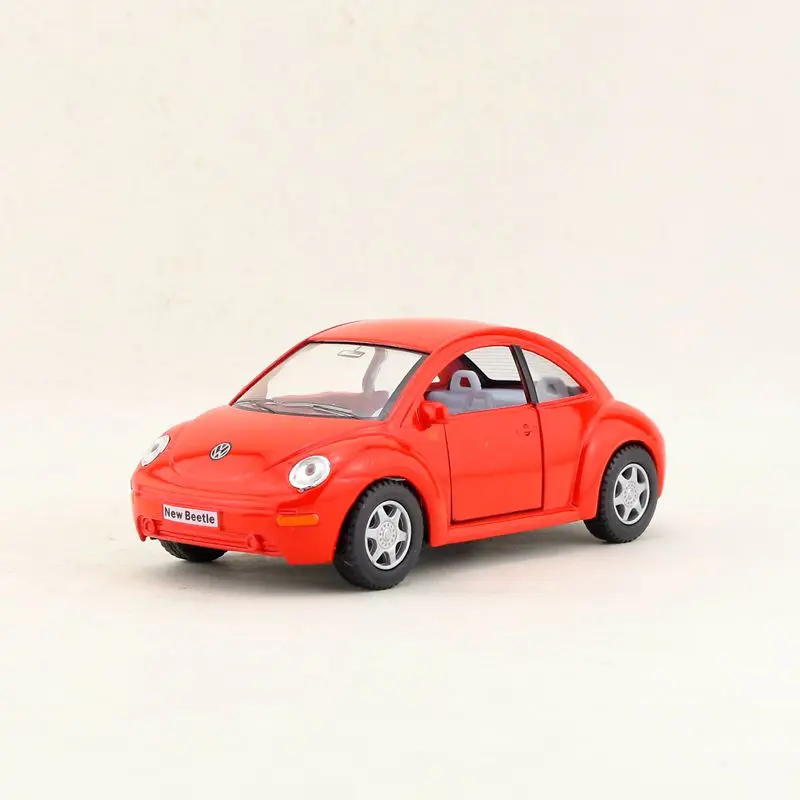 Литая металлическая модель KINSMART/Масштаб 1:32/Volkswagen New Beetle toy/Pull Back Car/для детского