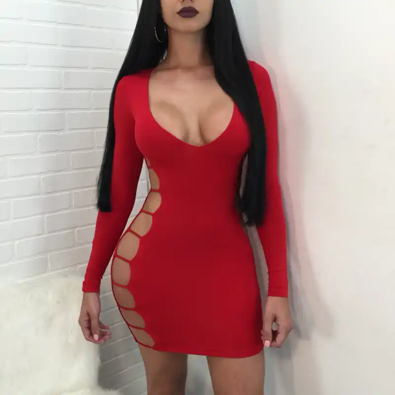 mujeres con vestido sexy