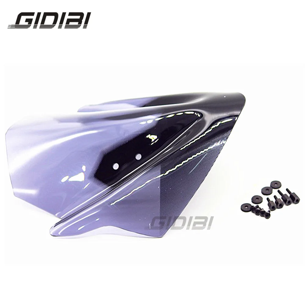 

Motorbike Windshield WindScreen For Kawasaki ER-6N ER6N Black Smoke 2012-2016 13 14 15 16