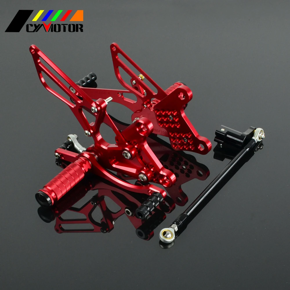 CNC Adjustable Rearset Foot Pegs For Ninja ZX7R/ZX6R/ZX9R (1991-2003)